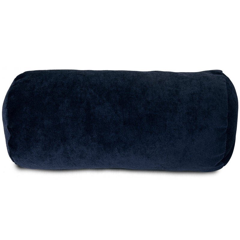 Bolster Pillow Cover & Insert, Navy