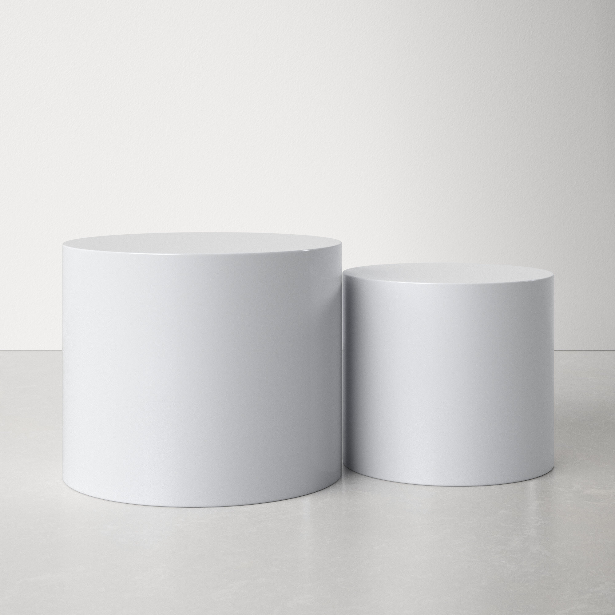 All modern outlet nesting tables