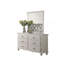 Meuble de chambre à coucher de style moderne avec poignées 1 pièce