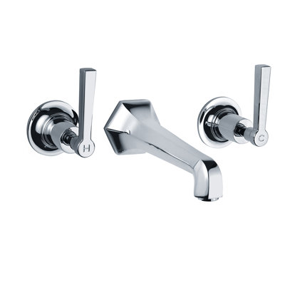 Mackintosh Lever Wall Mounted Bathroom Faucet