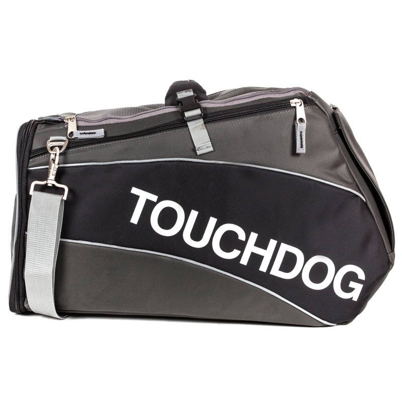 Porte-chien résistant à l'eau Touchdog Modern-Glide Airline, Noir