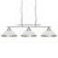 3 - Light White Kitchen Island Pendant