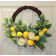Faux Lemon Polyester 18'' Wreath