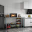 Table ouverte en acier inoxydable-1745305152