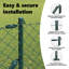 Fence Posts Manual 7 Pcs Galvanised Steel-2133237148-2133237150