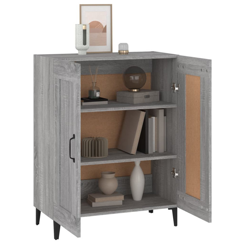 Kipp Standard Sideboard Accent Chest, Grey Sonoma