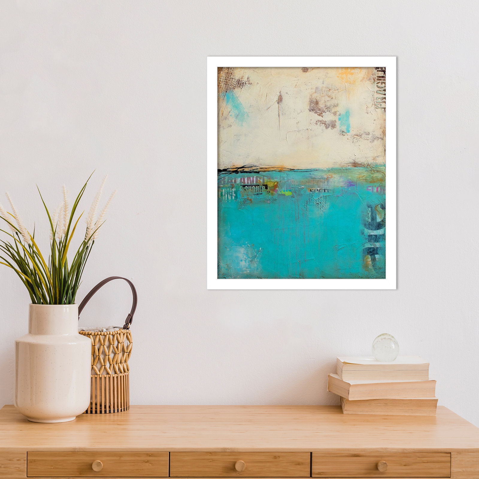 Urban Edge Print by Erin Ashley, 17" H x 14" W, White