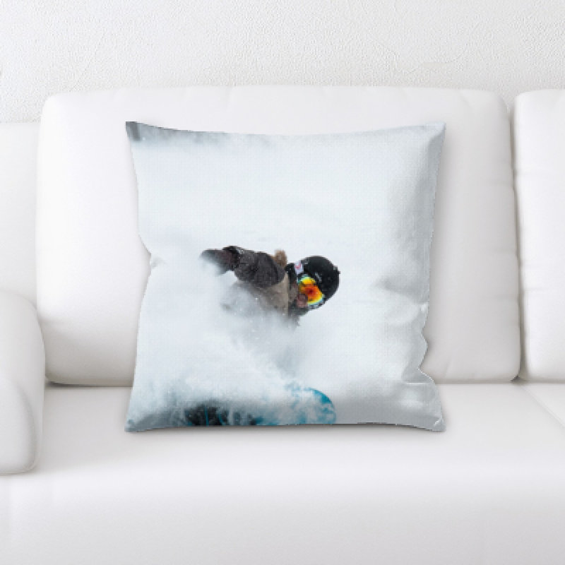 Microsuede Throw Pillow