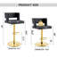 Tabouret de bar pivotant à hauteur réglable (ensemble de 2)-1647277695-1647277689