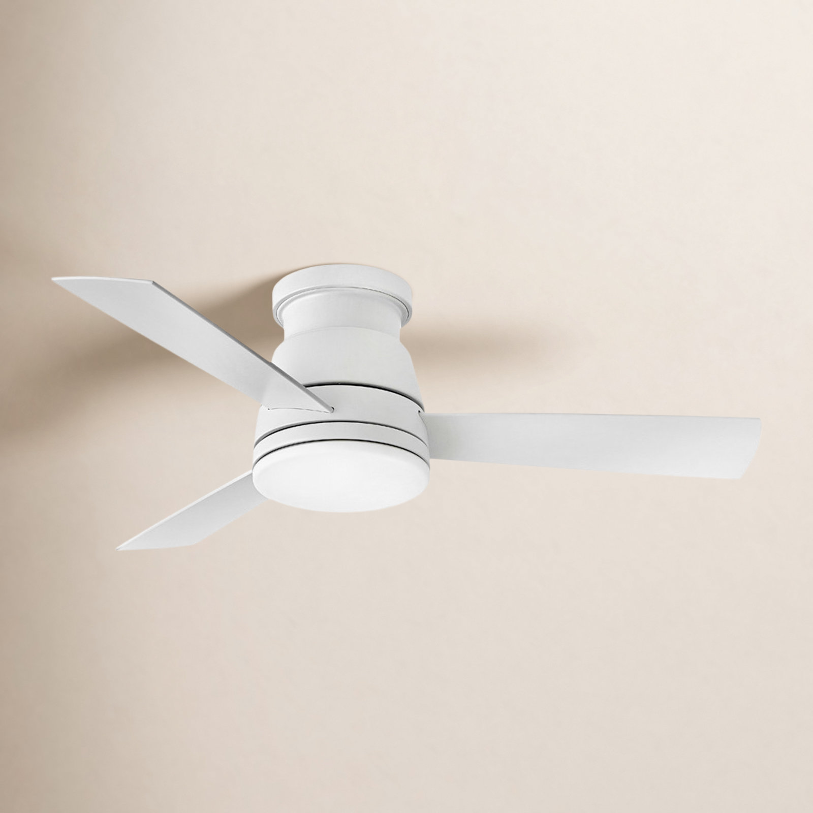 Peppa 44'' 3 Blade Ceiling Fan with LED Light Kit, Matte White