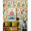 Chinese Garden Floral Wallpaper Roll