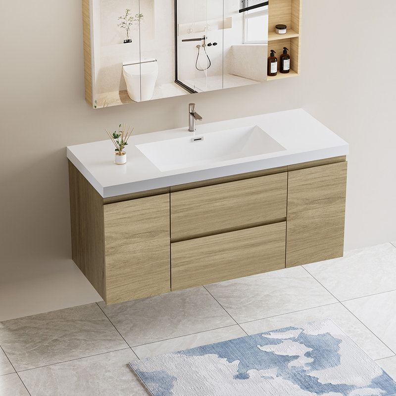 48" Floating Bathroom Vanity With Sink