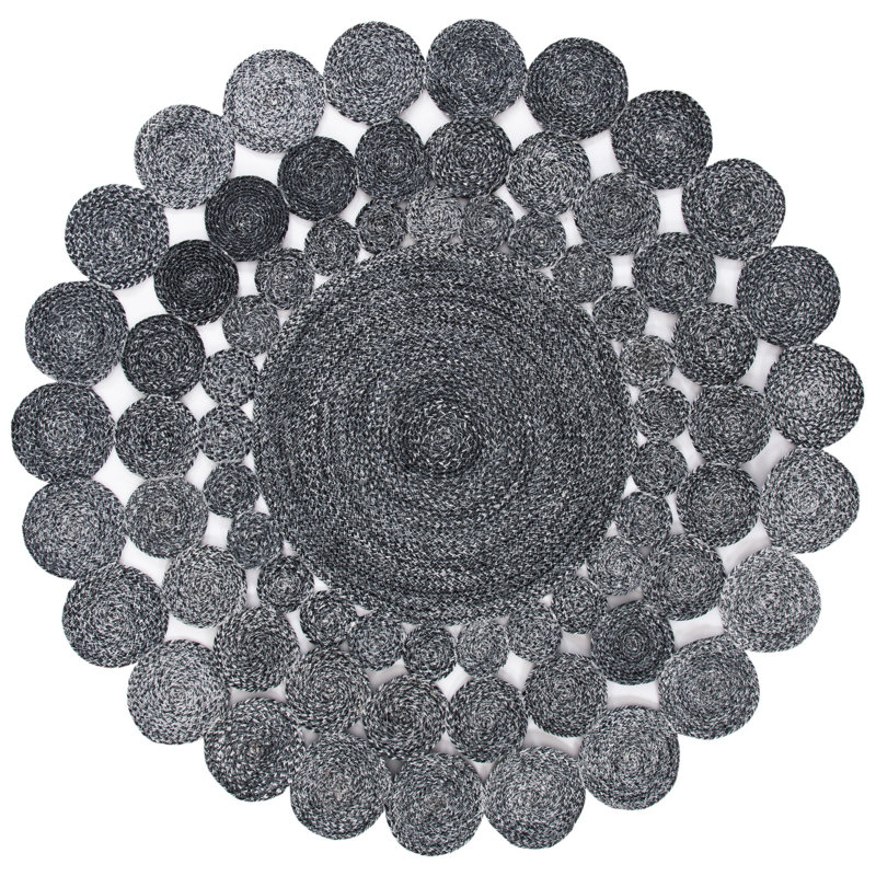 Dudley Hand Woven Performance Rug, Round 6'