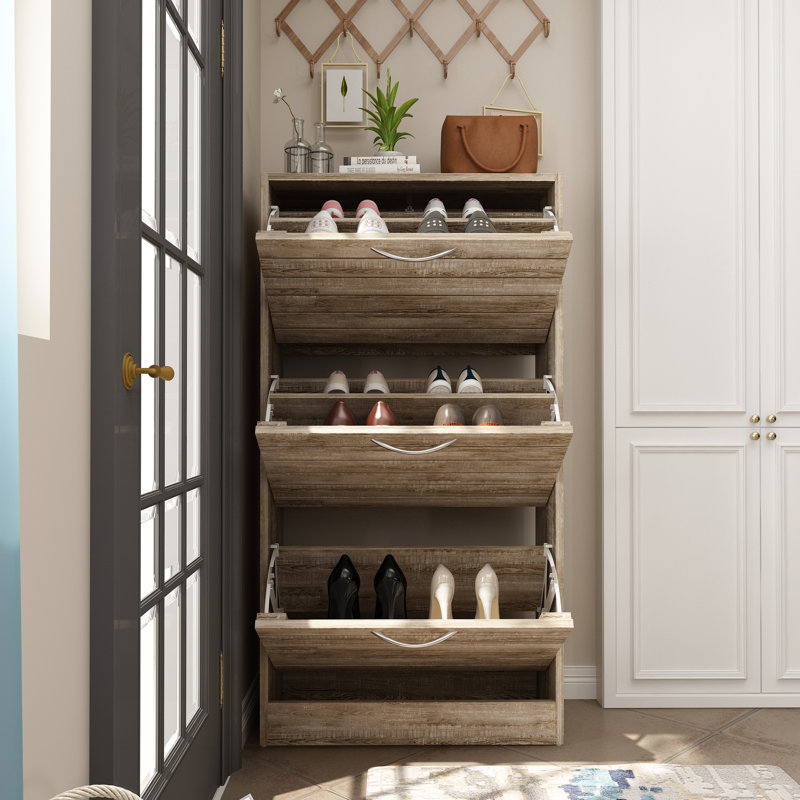 Range-chaussures en bois, Bois