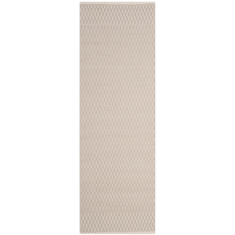 Bester Hand Woven Cotton Geometric Rug