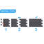 10Pcs Peel and Stick 1.2mm Backsplash Tiles-1628561847