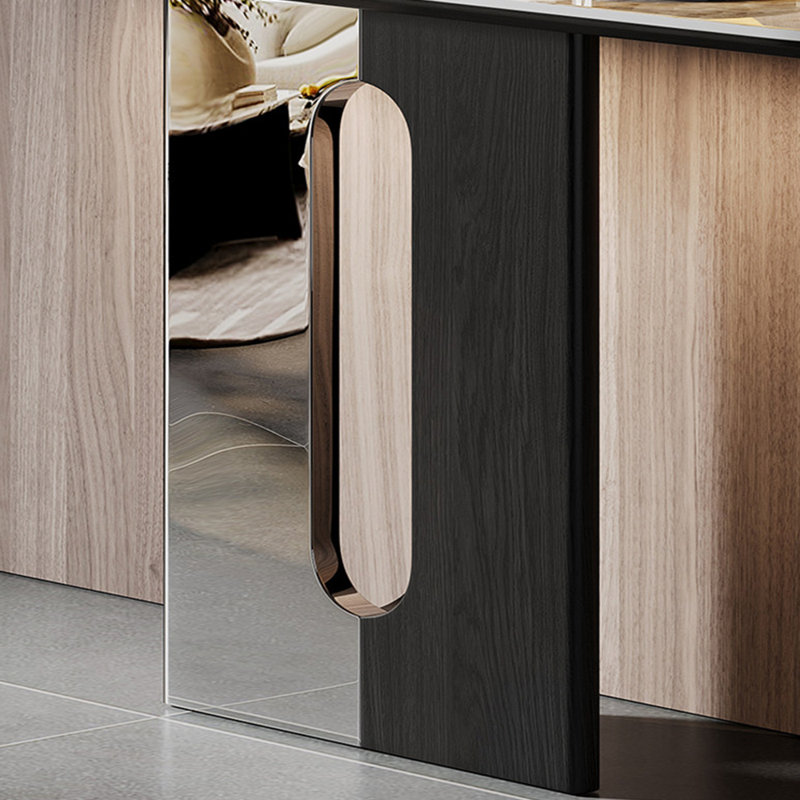 Console en pierre frittée de style italien, H 33,4 po x l 55 po x P 13,7 po