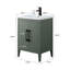 Meuble-lavabo simple 24 po avec plateau en céramique Chambery-94426583-95759525-119156864