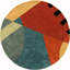 Tapis doré en laine touffeté à la main Abstract-1557263876