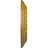 Endurathane Carlsbad Celing Medallion, 12 1/2"OD x 1 1/2"P (Fits Canopies up to 7 7/8"), Hand-Painted Pharaohs Gold Finish-27781652