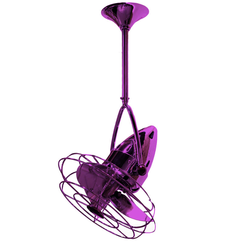 13" Jarold 3 Blade Ceiling Fan, Ametista