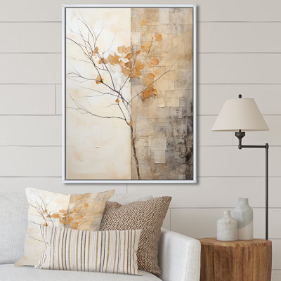 " Minimalism Sycamore Tree Landscape III "