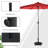 50 Lb. Resin Free Standing Umbrella Base with Wheels