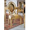 Solid Wood Side Chair in Gold