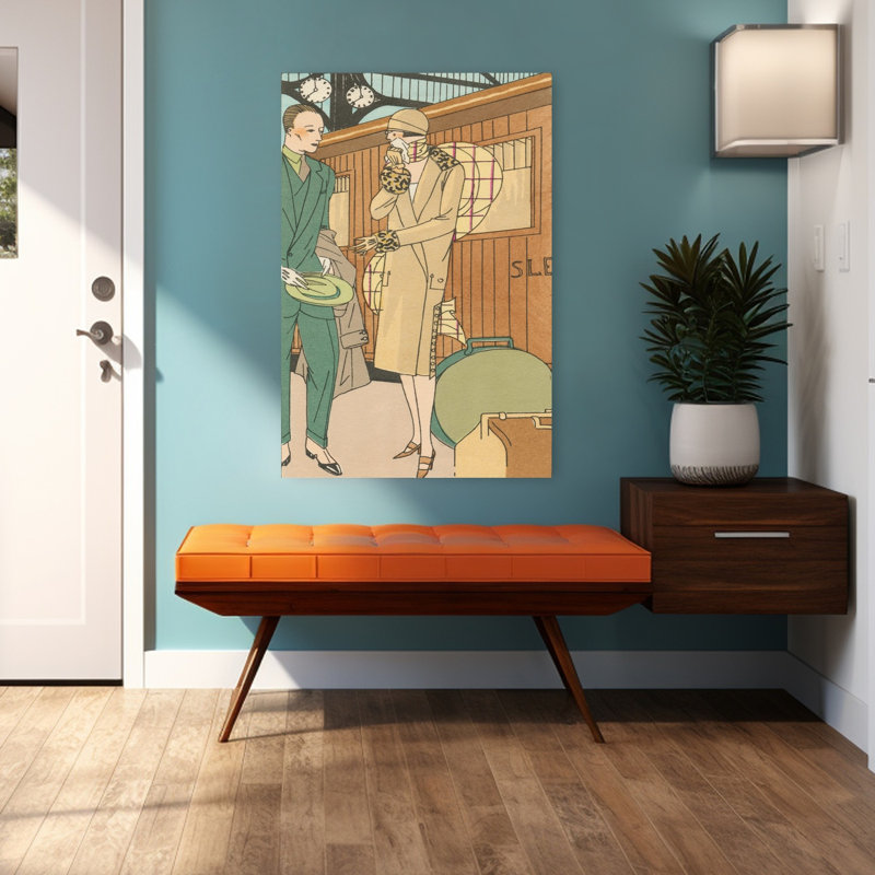 Art mural rétro Art Gout Beaute IV, H 48 po x l 32 po