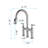 SMARTLET Pull Down Kitchen Faucet