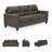 Inaayah 89" Square Arm Sofa-925040749