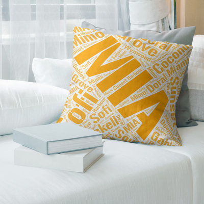 Reversible Throw Pillow