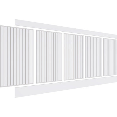 Ensemble de lambris Beadboard PVC