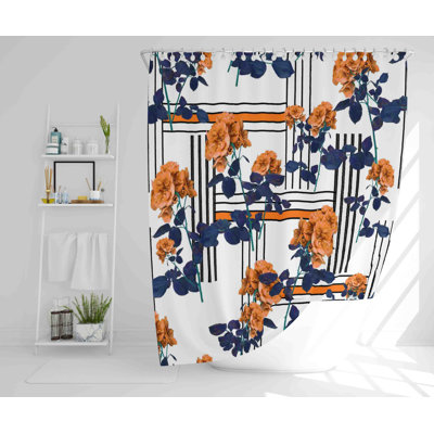 Wilksboro Polyester Shower Curtain Set