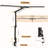 Wrought Studio™ Desk Lamp With Clamp, Auto-Dimming Eye-Caring Led Light 24W, 37.4" Long, Memory Function For Home Office, Desk And Computer Desk Lamp, Adjustable Light For Reading, Diy, Drafting, Working