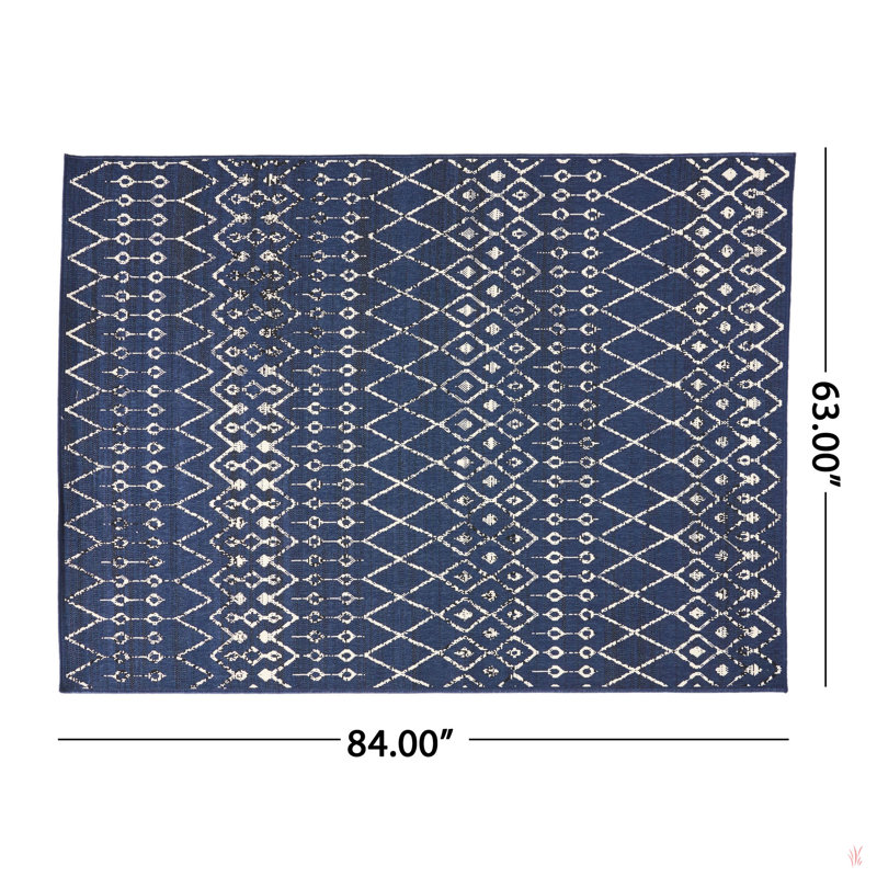Machine Woven Oriental Area Rug
