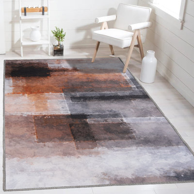 Tapis intérieur lavable en polyester Goa