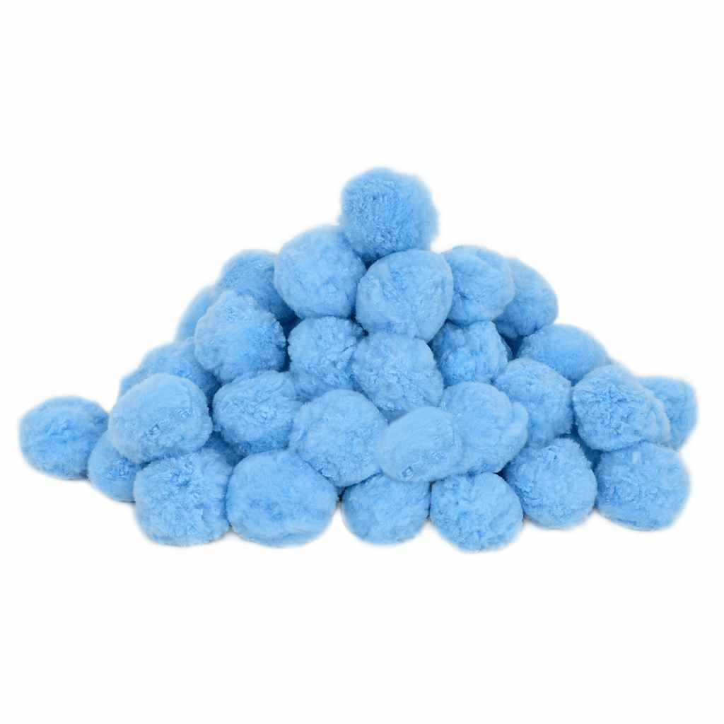 vidaXL Odor Removal Pool Filter Balls Polyethylene Beach Filter Fiber Ball