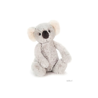 Koala 1 Piece Wrapped Canvas Wall Art
