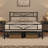 88.5cm Height Metal Bed Frame with Cloud-inspired Design Headboard-1728488639-1712647854