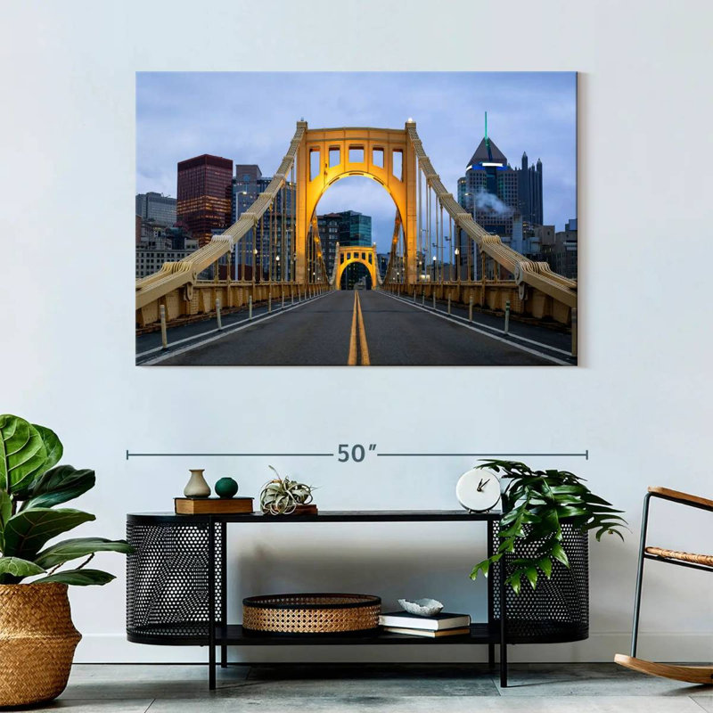 Mehar Roberto Clemente Bridge, 32" H x 48" W