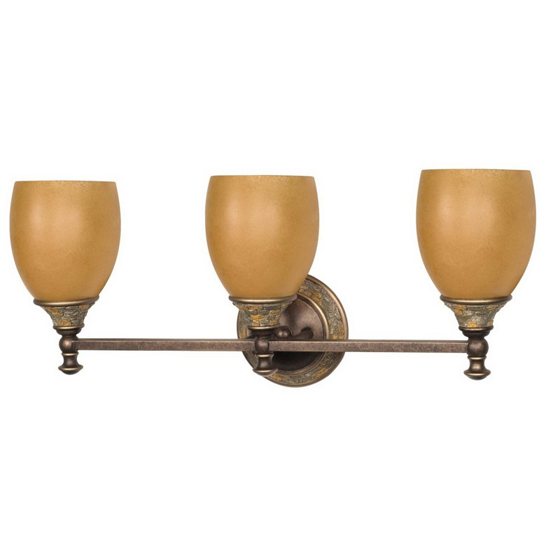Éclairage pour meuble-lavabo 3 lumières DeBary