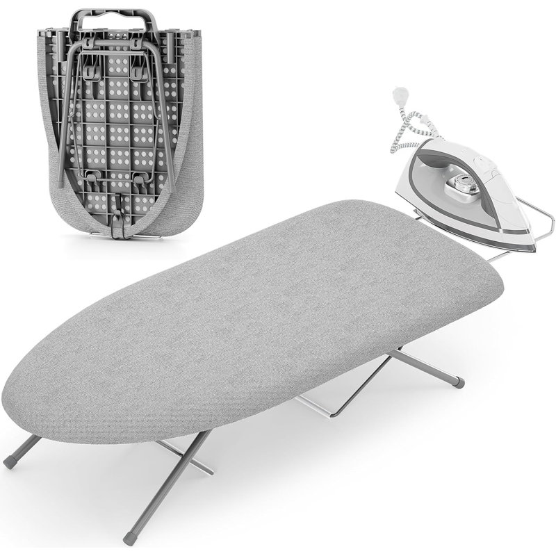 Table à repasser de table, petites planches à repasser avec repose-fer