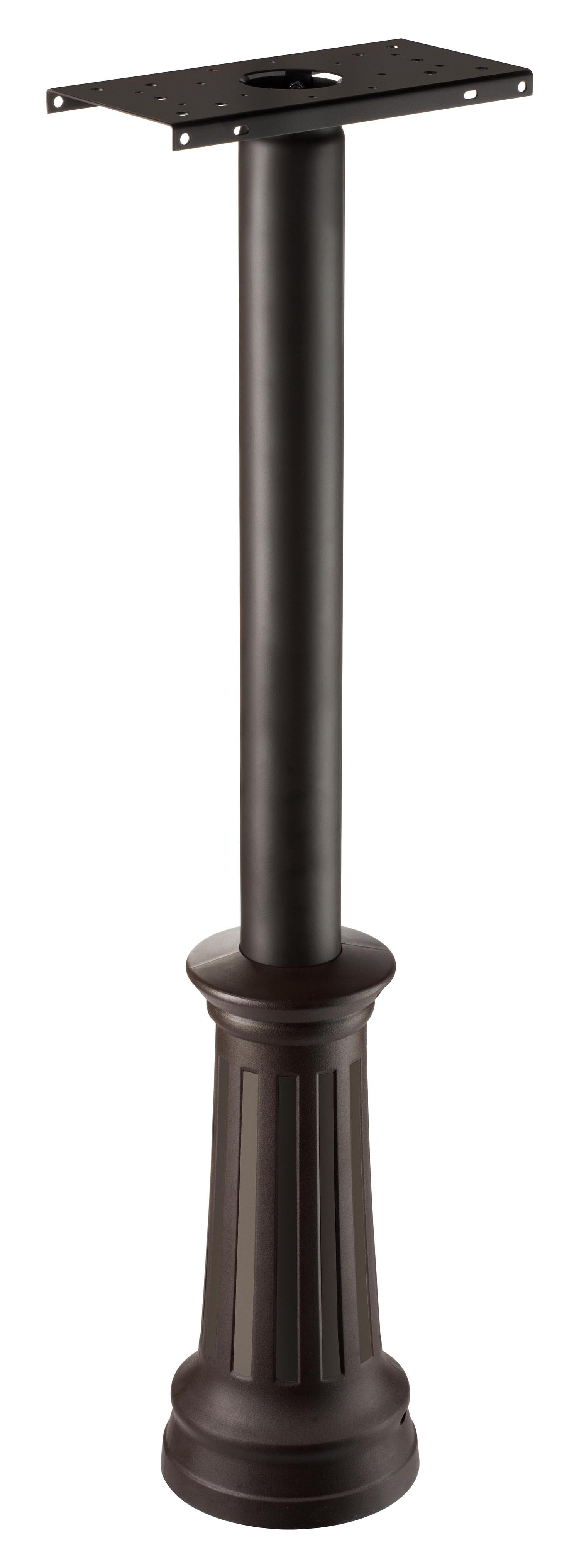 Architectural Mailboxes 53'' H Flute Decorative Post & Reviews Wayfair