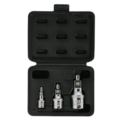 3-Piece Magnet Socket Extension Adapter Set