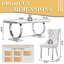 Rectangular 70.1"L X 35"W Dining Set-111570912-122919256-122920258