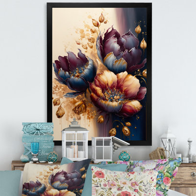 " Night Shade Tulip Design V "