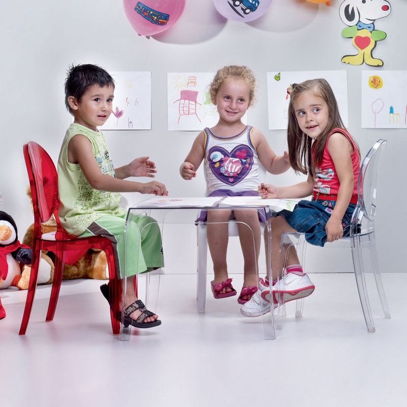 Table de bout Elinn, Transparent clair
