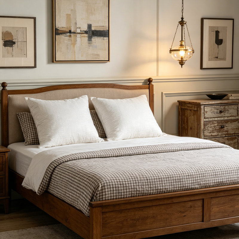 Housse de coussin en velours à plis Euro, Gardenia