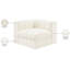 Chaise d'angle rembourrée en tissu Rummi-123507409